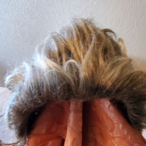 Blonde Mullet Wig - Picture 2 of 3